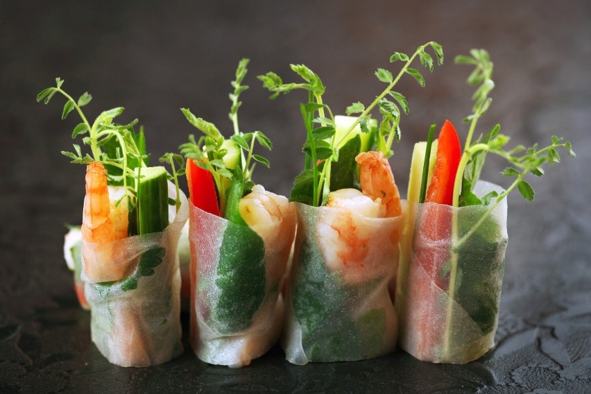 Spring Rolls to rodzaj sajgonek, ale w zdrowszej i lżejszej...