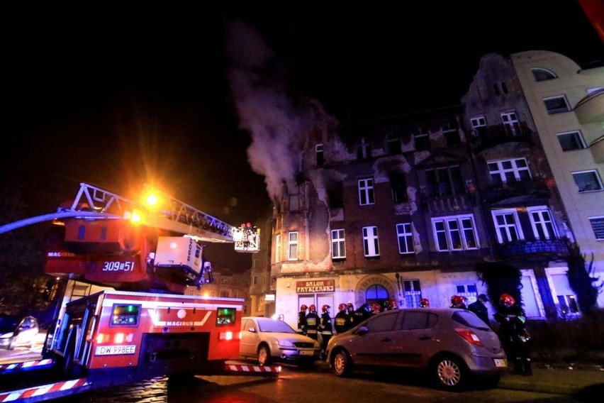 Tragiczny pożar we Wrocławiu. Nie żyją dwie osoby