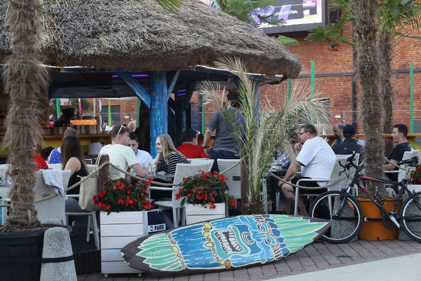 Beach Bar na plaży Manufaktury