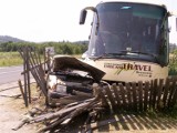 Trzebieszowice: Zderzenie autobusu z fordem