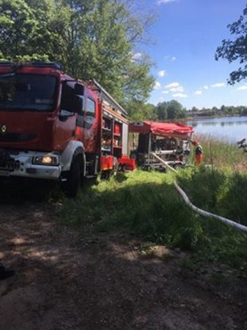 Strażacy z powiatu międzychodzkiego ćwiczyli w lasach na...