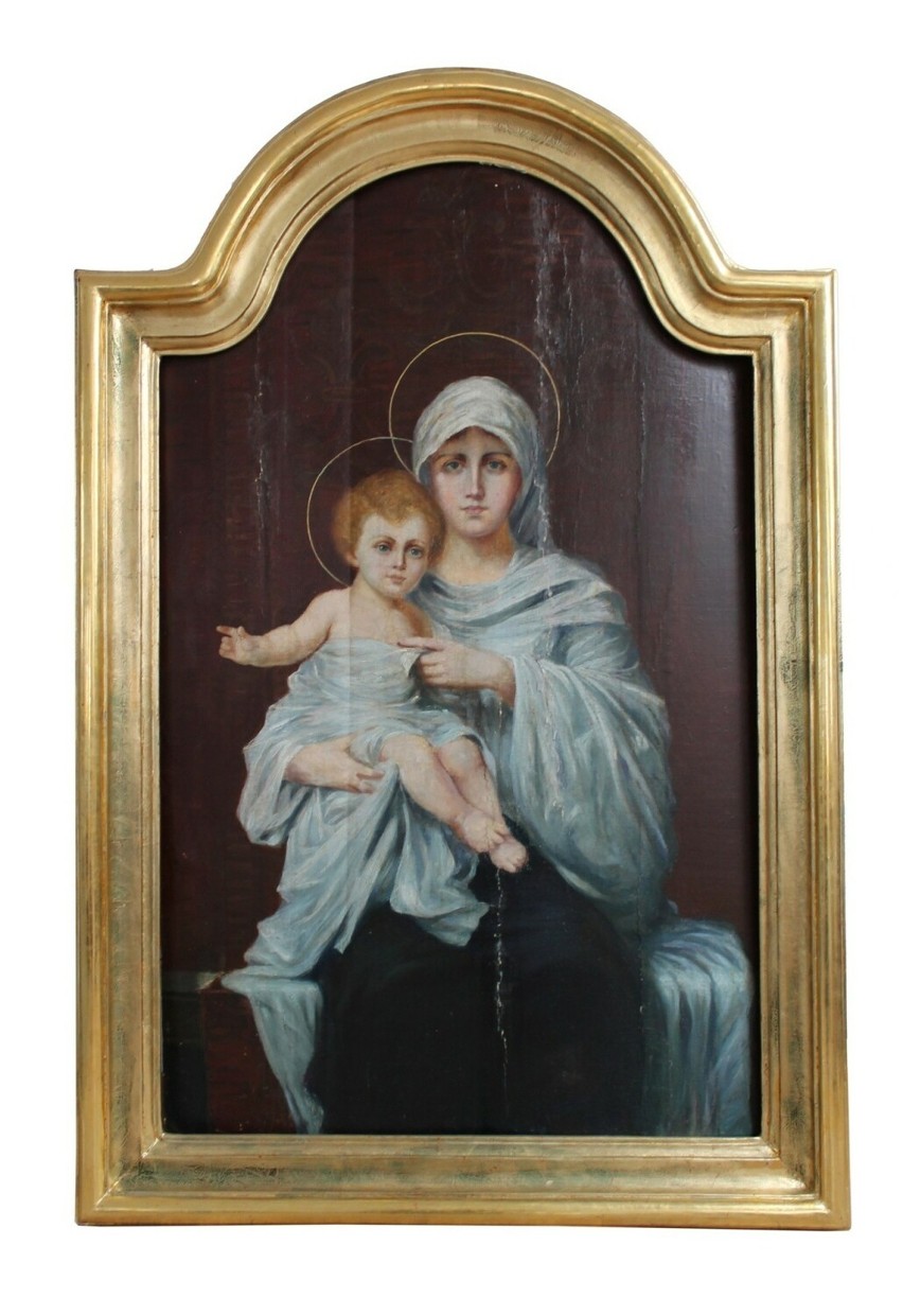 Ikona Matki Bożej z Dzieciątkiem autorstwa Grzegorza...