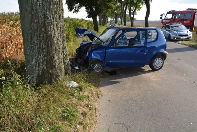 Wypadek na trasie Złotów-Stawnica