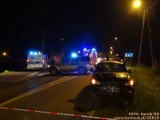 Wypadek w Porąbce na przejściu dla pieszych. Zginął 56-letni mieszkaniec Zarzecze