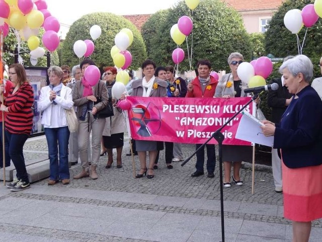 V Marsz Życia i Nadziei w Pleszewie Pleszewski Klub Amazonki, Daniela Szkopek