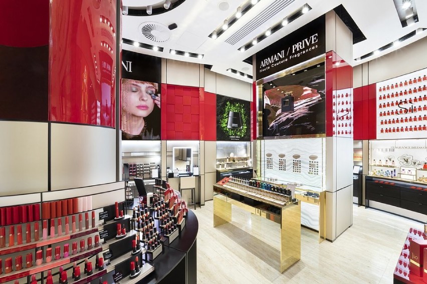 Pierwszy butik Giorgio Armani Beauty w Polsce otwarty. Znajdziemy go w Galerii Mokotów 