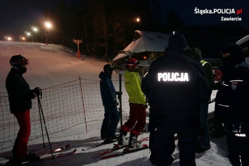 Nalot policji i sanepidu na stację narciarską w powiecie...