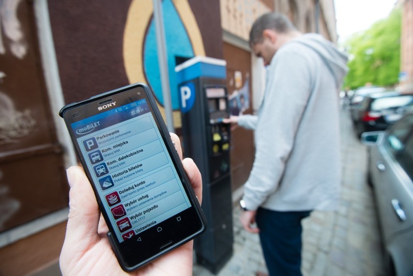 Aplikacja moBILET i zakup biletu parkingowego