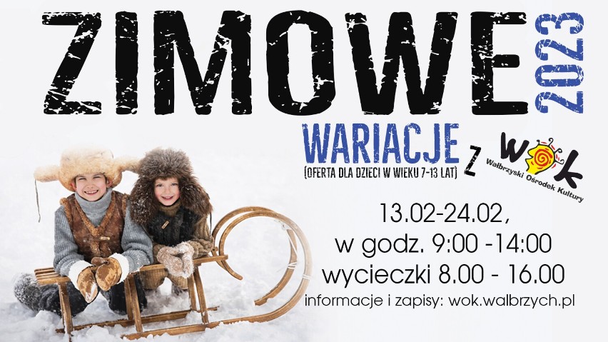 Ruszają zapisy na Zimowe wariacje z Wałbrzyskim Ośrodkiem...