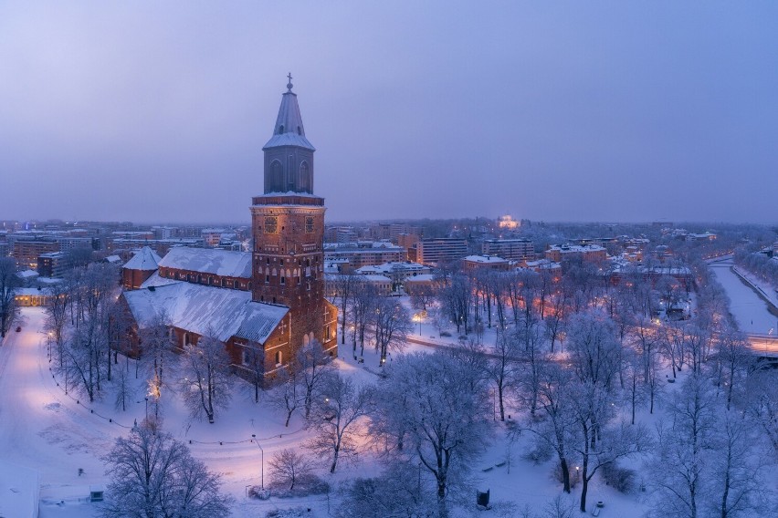 Turku, najstarsze miasto w Finlandii, zajmuje czwarte...