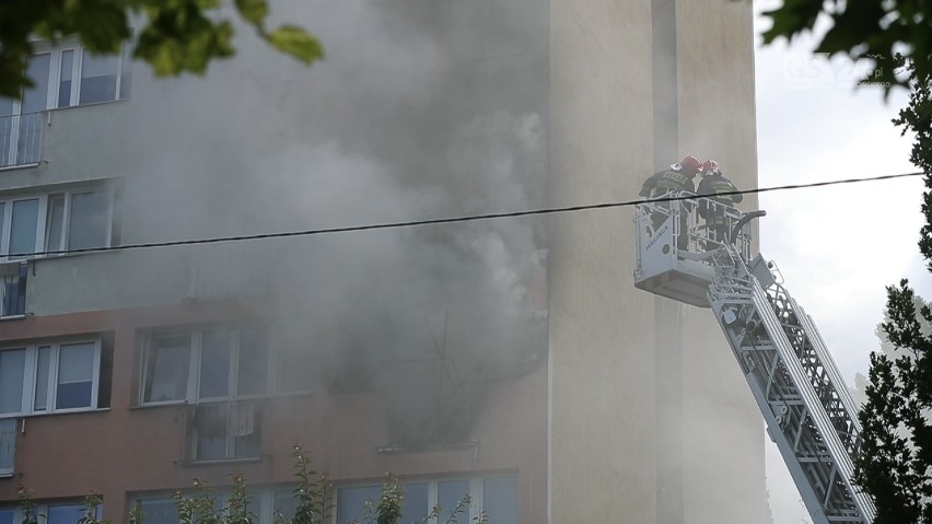 Wybuch gazu przy ul. Ofiar Oświęcimia. Mieszkańcy ewakuowani