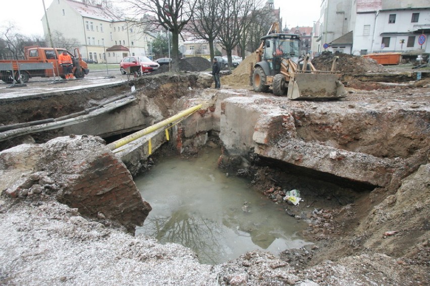 Odkopano fragment Młynówki w Legnicy