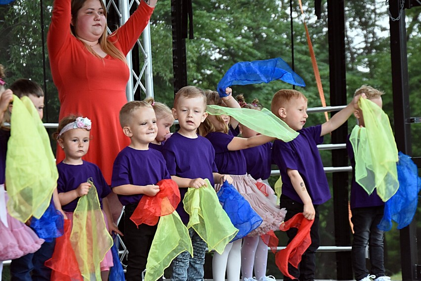 Piknik w Łużnej był pełen nie tylko scenicznych atrakcji