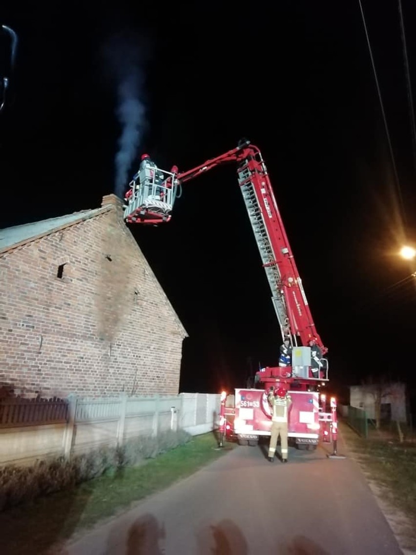 Pożar sadzy w kominie w miejscowości Nowolipsk miał miejsce 14 marca