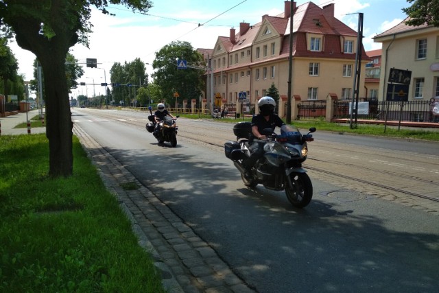 Policjanci z Grudziądza zwracali uwagę na kierowców jednośladów