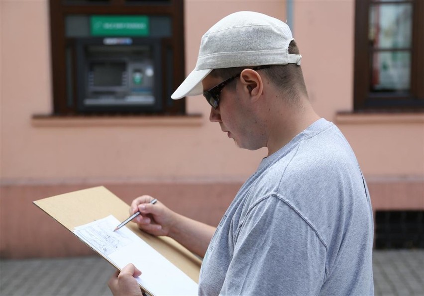 Warsztaty malarskie na starówce w Piotrkowie, pierwszego...