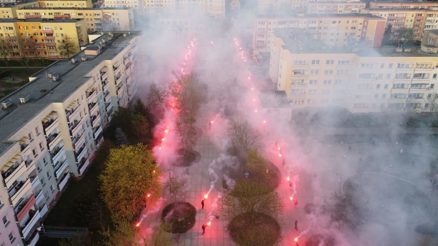 73 urodziny Pogoni Szczecin. Tak świętowali kibice. ZDJĘCIA, WIDEO