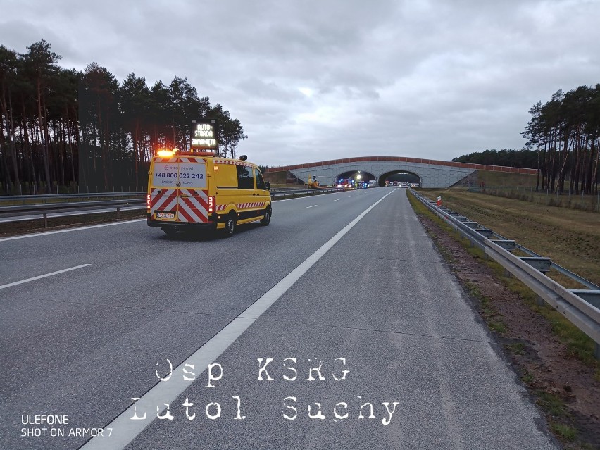 Do tragicznego wypadku doszło na autostradzie A2 na...