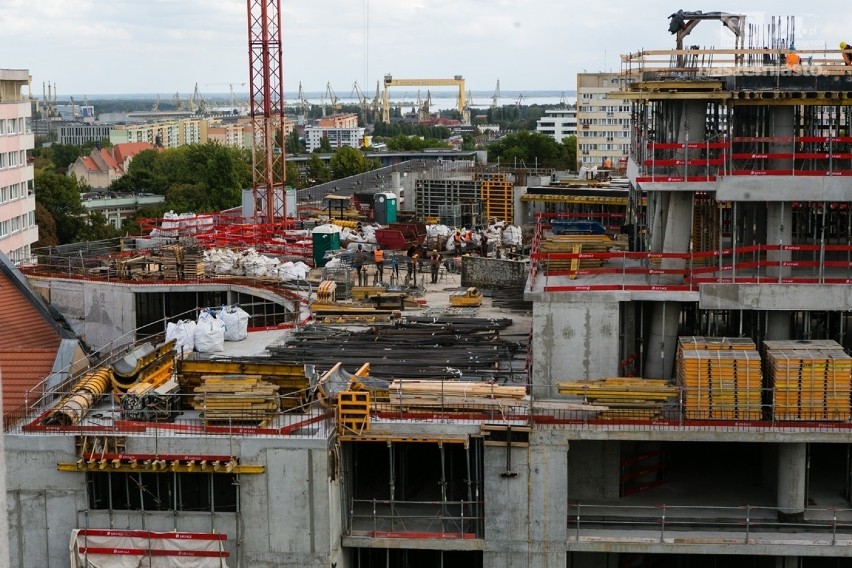 Hanza Tower i najbardziej ekskluzywnie opóźniona inwestycja [ZDJĘCIA]