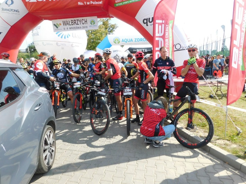 Bike Maraton w Wałbrzychu zgromadził na startcie ponad 3 tysiące osób