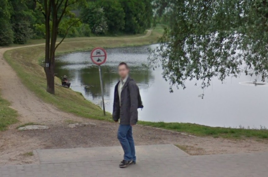 Osiedle Zadębie w Skierniewicach w Google Street View