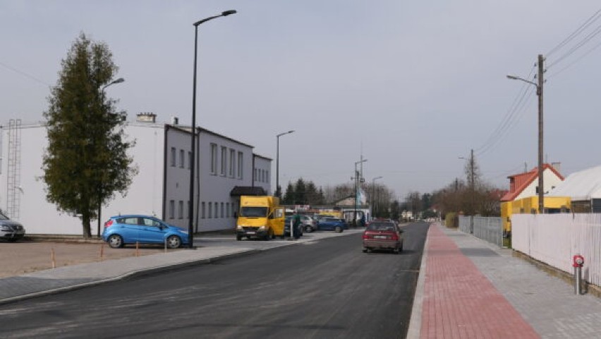 Pierwszy etap przebudowy ul. Targowej w Poddębicach zakończony. Inwestycja ma szczególne znaczenie dla samorządu (zdjęcia)