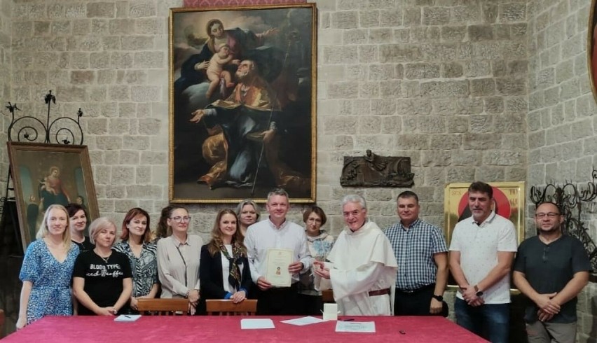 Wizyta delegacji Dubiecka we włoskich Bari, związana ze...