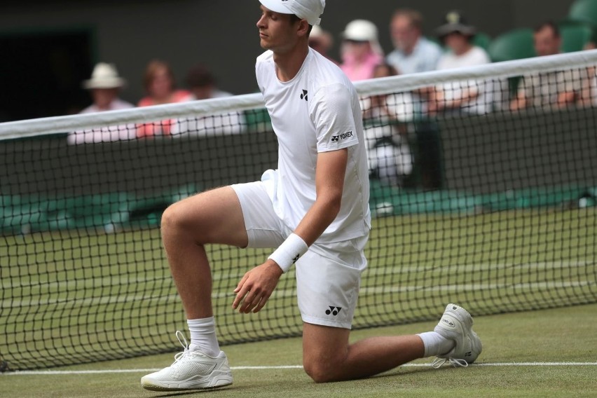 Hubert Hurkacz - Novak Djoković w 3. rundzie Wimbledonu 2019