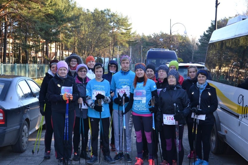 Błękitne nordic walking dziemiany błysnęło na finiszu sezonu w Łebie!