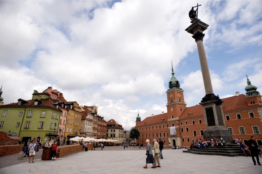 Najstarszy i najwyższy świecki pomnik w Warszawie wzniesiony...