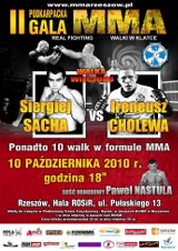 Dziś w Rzeszowie II Podkarpacka Gala MMA