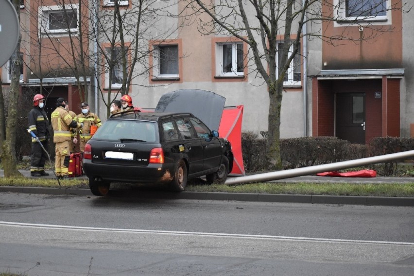 Tragiczny wypadek w Krośnie Odrzańskim. Na Poznańskiej na...