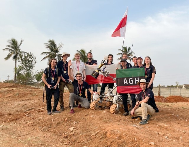 AGH Space Systems i ich łazik na International Rover Challenge 2023 w Indiach