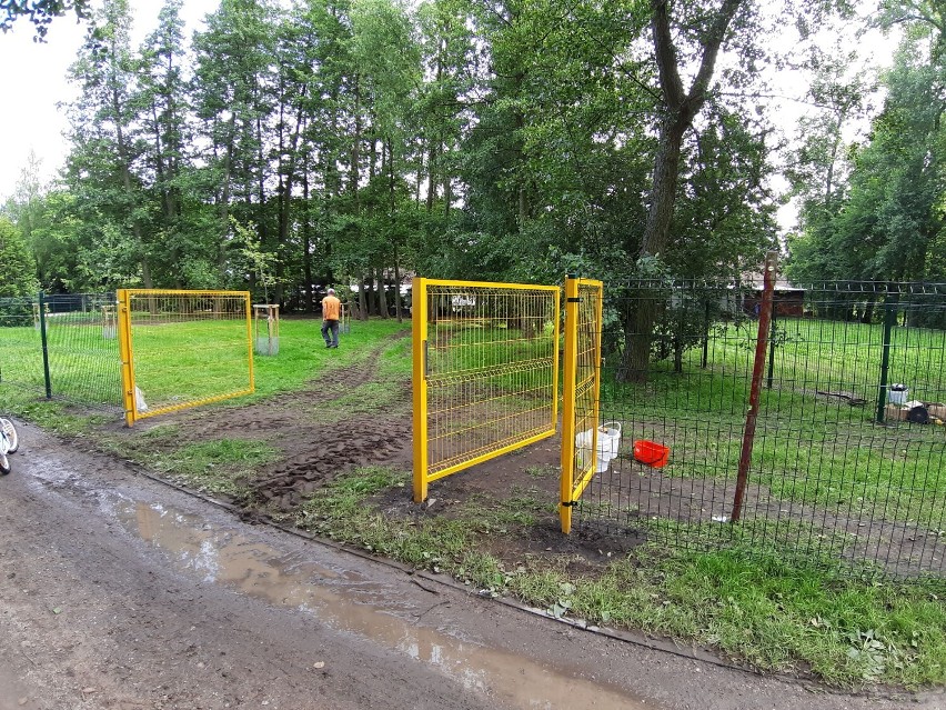 Wybieg dla psów w parku w Szczecinku. Czworonogi będą zadowolone [zdjęcia]