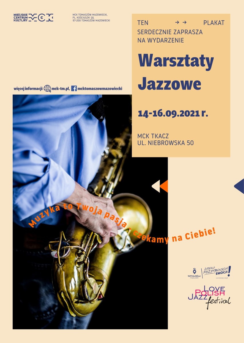 Warsztaty wokalne i instrumentalne w ramach Love Polish Jazz Festival. Przyślij zgłoszenie
