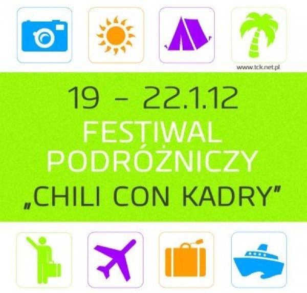 Oficjalny plakat Festiwalu "Chili con kadry"