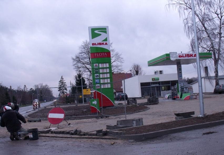 stacja paliw w Morczyczynie - otwarcie już niedługo