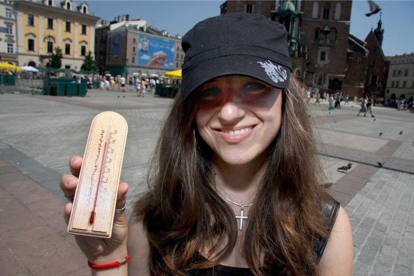 Kraków. Temperatura sięgnie 33 stopni. Urząd ostrzega