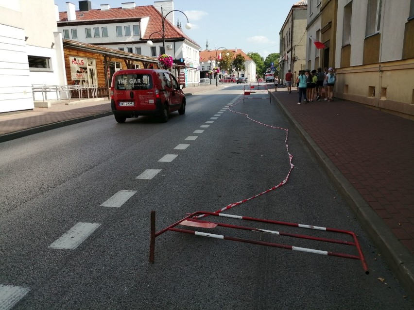 Utrudnienia w centrum Wielunia w związku z obchodami wojennymi [FOTO]