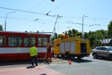 Awaria tramwaju pod Operą Bałtycką, tramwaj stoi na skrzyżowaniu Hallera i al. Zwycięstwa, utrudnienia w ruchu 