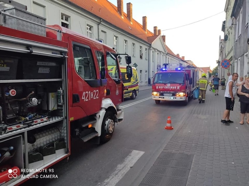 Na skrzyżowaniu chełmińskich ulic: 22 Stycznia i Wodnej...