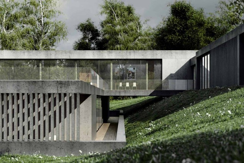 Architekci z Poznania zaprojektowali dom w lesie pod Międzychodem