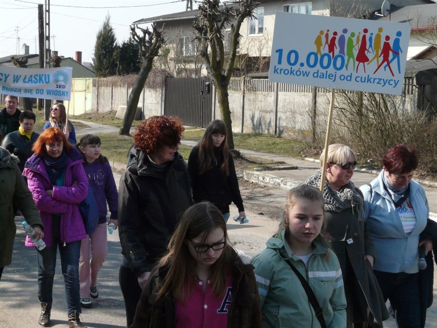 Marsz 10.000 kroków dalej do cukrzycy w Łasku