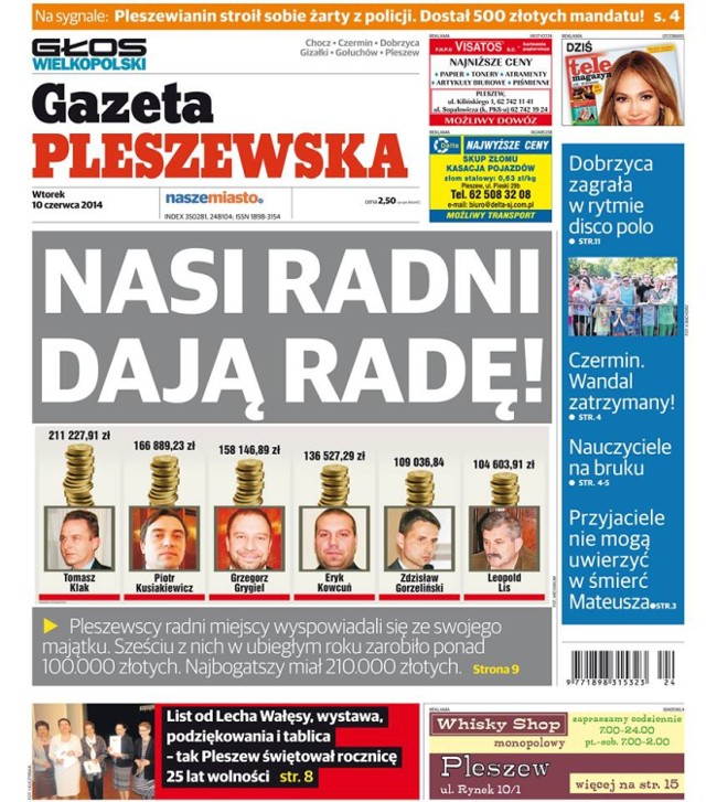 Gazeta Pleszewska - najnowszy numer już w kioskach!