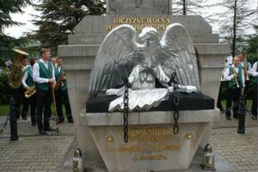 Pomnik upamiętniający miejsce powitania Wojska Polskiego 4...