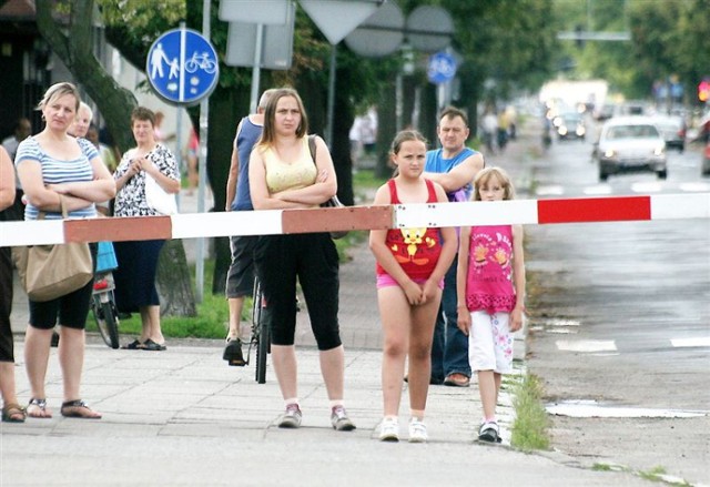 Otwarcie przejazdu przez Kaliską - o to, między innymi, postulują włocławianie