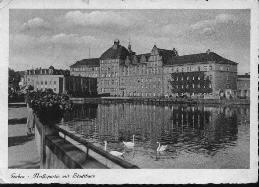 Wyspa teatralna, Wzgórza Gubińskie, kąpielisko przy moście...