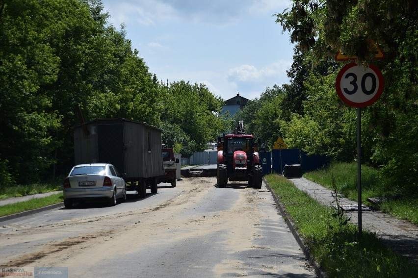 Wstępny termin zakończenia robót na ul. Wysokiej, na której...