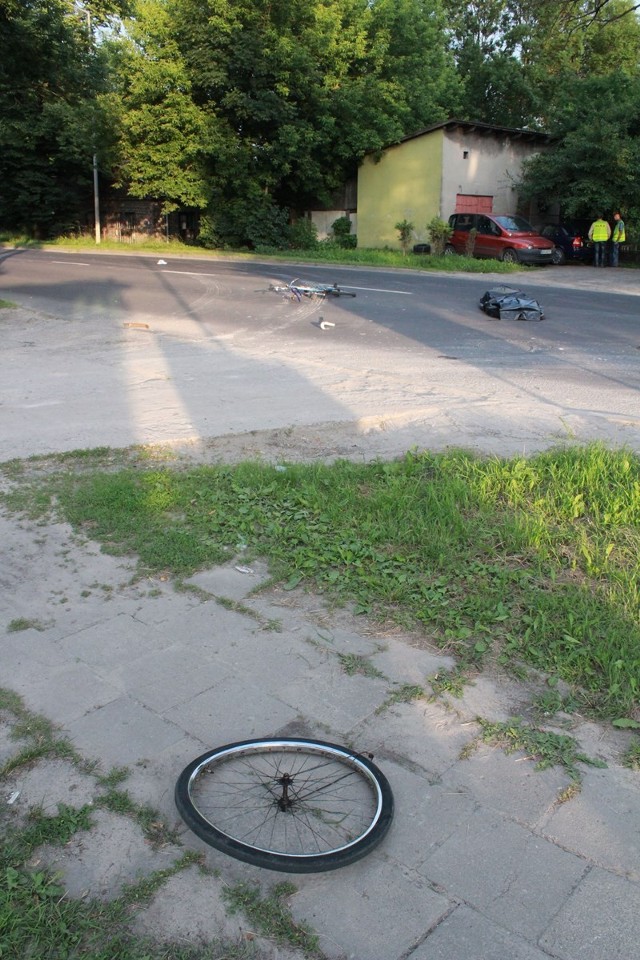 Potrącenie rowerzysty w Chełmie. Policja szuka świadków wypadku.