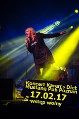 Koncert Karen's Diet 17.02.17 Mustang Pub Poznań